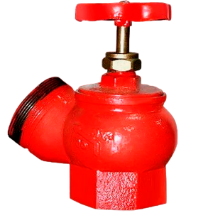 Фото 20 - Клапан пожарный (кран) КПЧ 65-1 чугунный 125° муфта - цапка.